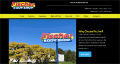 Desktop Screenshot of fischerbodyshop.com